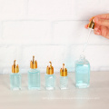 High Grade Classic round glass dropper bottle essential oil BPA free with mini sprayer pumpds for face care in bulk